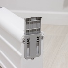 Швабра с отжимом и ведром Raccoon, швабра ПВА, ведро с отсеком для вертикального отжима 4.5 л, отсек для полоскания 2.5 л - Фото 4