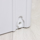 Швабра с отжимом и ведром Raccoon, швабра ПВА, ведро с отсеком для вертикального отжима 4.5 л, отсек для полоскания 2.5 л - Фото 5