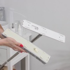 Швабра с отжимом и ведром Raccoon, швабра ПВА, ведро с отсеком для вертикального отжима 4.5 л, отсек для полоскания 2.5 л - Фото 6