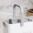 Швабра с отжимом и ведром Raccoon, швабра ПВА, ведро с отсеком для вертикального отжима 4.5 л, отсек для полоскания 2.5 л - Фото 8