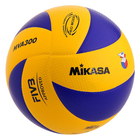 Мяч волейбольный Mikasa MVA300, размер 5, клееный - Фото 1