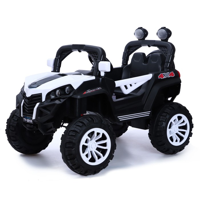 Электромобиль «Квадроцикл», 4WD полный привод, цвет белый - Фото 1