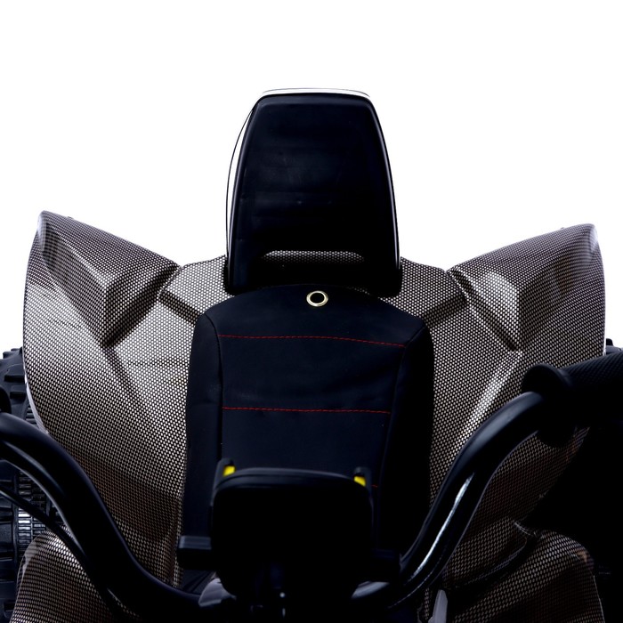 Электромобиль «Квадроцикл», 2 мотора, цвет чёрный карбон - фото 1907336423