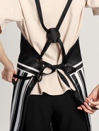 Фартук парикмахерский, кожзам, 1 карман, чёрный - Фото 3