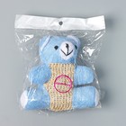 Мочалка для тела детская Доляна «Мишутка», сизаль, цвет МИКС - фото 6502413