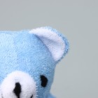 Мочалка - игрушка детская Доляна «Мишутка», сизаль, для купания, 10.5×11.5 см, голубая - Фото 10