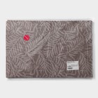 Салфетка сервировочная на стол Доляна «Тропические листья», 45×30 см, бежевая - Фото 5