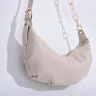 Сумка женская на молнии, цвет молочный - фото 40276382