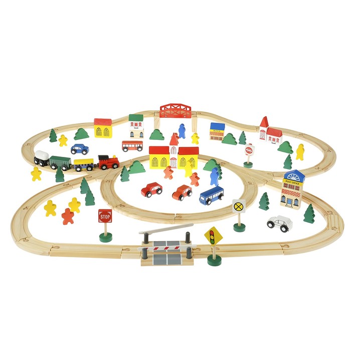 Набор железная дорога "Городок" - Фото 1