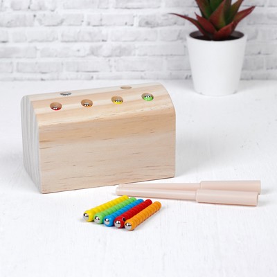 УЦЕНКА Рыбалка магнитная «Весёлые червяки»