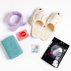 Набор подарочный Этель Merry pugmas, полотенце 30х60см и аксессуары - фото 49295169