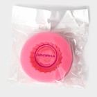 Молд Доляна «Шина», силикон, d=6,5 см, цвет розовый - Фото 5