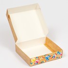 Коробка самосборная "С шариками", 20 х 18 х 5 см 7441367