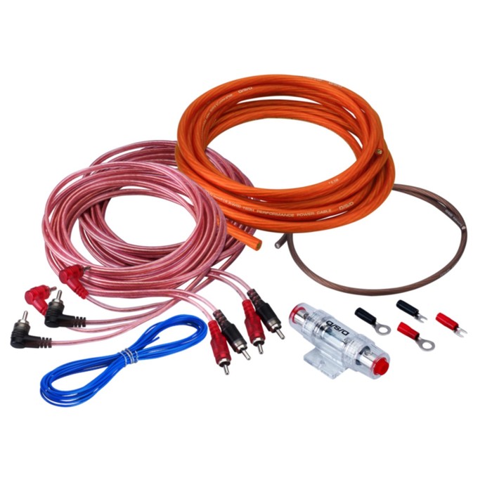 Комплект проводов DSD DAK-408G 4×5mm2 д/усилителей - Фото 1