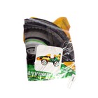 Воздушный шар фольгированный 28" «Болид», цвет жёлтый, под воздух - фото 24507590