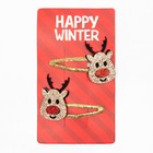 Новогодний подарочный набор для девочки KAFTAN "Happy winter" носки 18-20 см и аксессуары - Фото 3