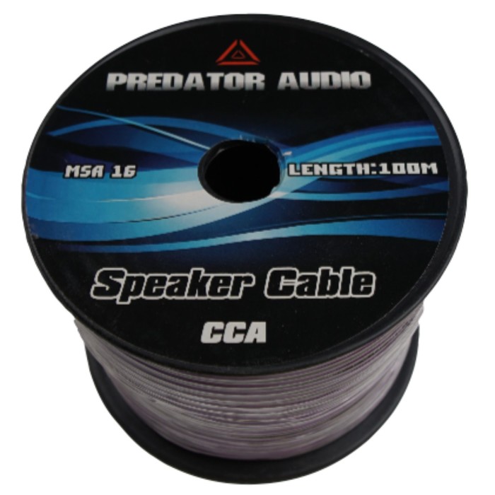 Акустический кабель Predator Audio CCA 2*1,5 16GA (бухта 100м) - Фото 1