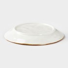 Тарелка керамическая пирожковая «Море», d=15 см, цвет синий - Фото 3