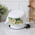 Чайник, 2 л, эмалированная сталь, деколь МИКС, белый - Фото 3