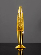 Лава - лампа RISALUX «Золотая ракета», Е14-R39, 30 Вт, от сети 220 В, золотистая, 10×10×35 см - Фото 2