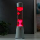 Лава-лампа «Колонна» Е14, воск, белый h=39 см - Фото 2