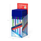 Ручка шариковая автоматическая ErichKrause R-301 Neon Matic, узел 0.7 мм, чернила синие, длина линии письма 2000 метров - Фото 5