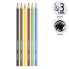 Карандаши 6 цветов ErichKrause ArtBerry, 3 мм, трёхгранные, пластиковые - фото 25573617