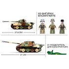 Конструктор Армия «Штурмовой танк», 2 варианта сборки, 725 деталей - Фото 2