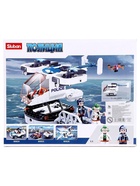 Конструктор Полиция «Вертолет», 161 деталь - Фото 4