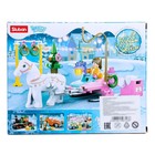 Конструктор «Розовая мечта. Сани с лошадкой», 149 деталей - Фото 3