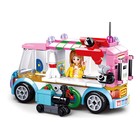 Конструктор «Розовая Мечта. Минивэн», 143 детали - Фото 3