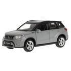 Машина металлическая Suzuki Vitara S 2015, 12 см, дверь, багажник, инерция, цвет серый матовый - фото 25301577