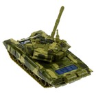 Модель металлическая «Танк Т-90», 12 см, световые и звуковые эффекты, инерция, подвижные детали - Фото 4