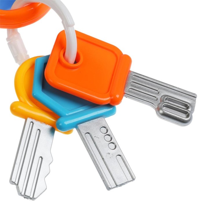 Музыкальный брелок с ключами «Синий трактор» 51888