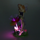 Светильник полистоун "Задумчивая фея" h=20 см (1RGB_LED*1Вт, от бат. 3*AG3) - Фото 2