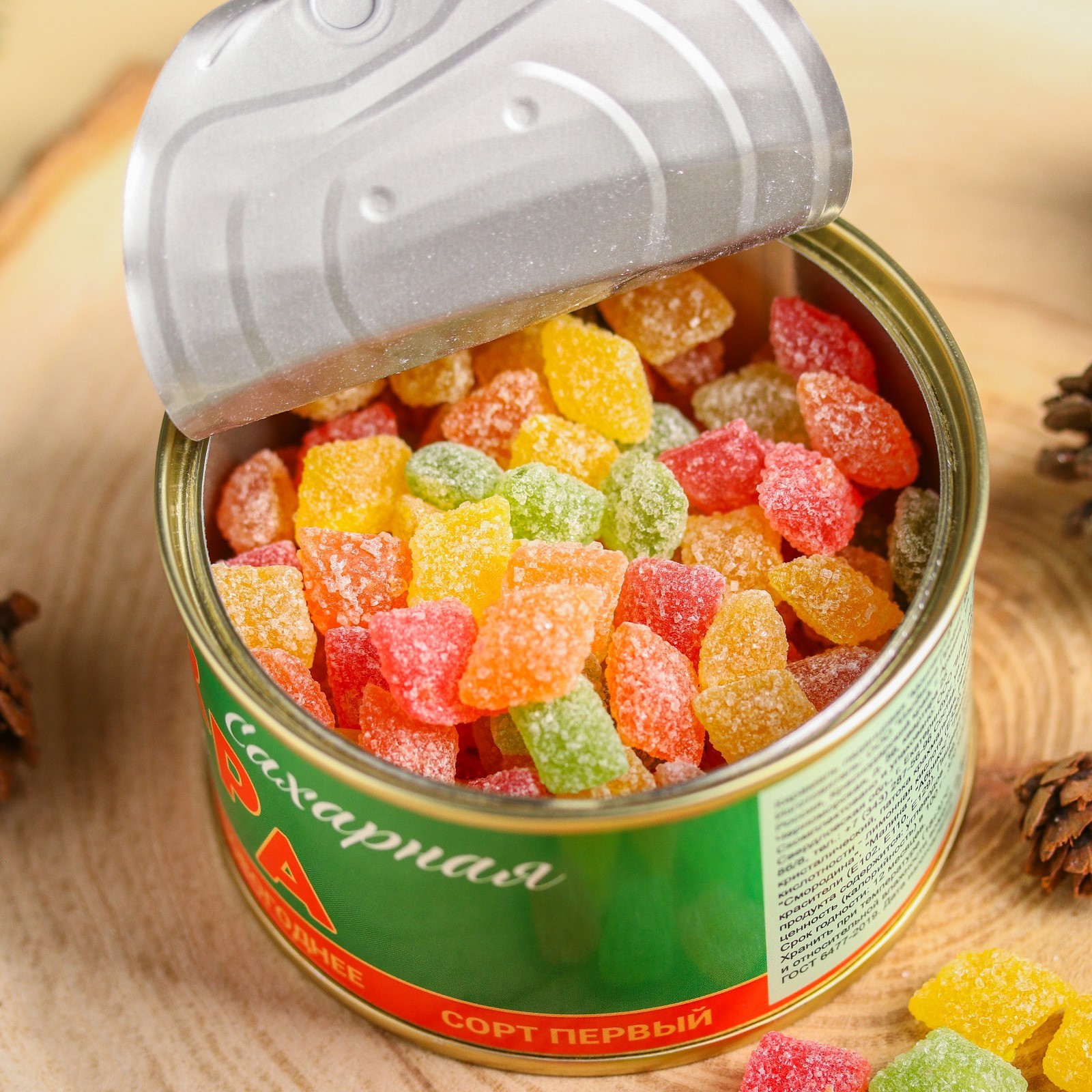 Монпансье леденцы в жестяной банке, ягодный вкус, 2 шт по 80гр. - купить в интер