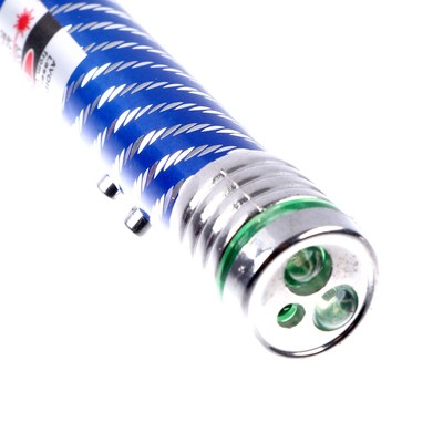 Фонарик-лазер брелок для ключей на карабине «100% веселья», в шоубоксе, МИКС