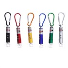 Лазер-брелок для ключей на карабине «100% счастья для вашего кота», МИКС - Фото 3