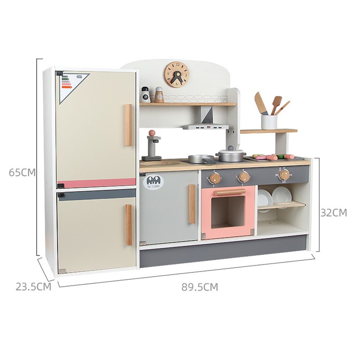 Игровой набор кухонька «Классика» 89,5×26×66 см - фото 1908797960