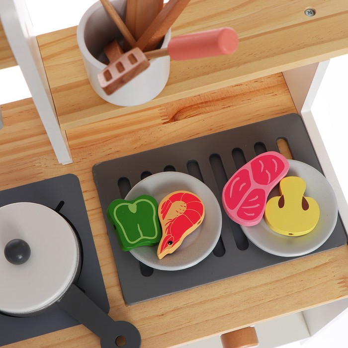 Игровой набор кухонька «Классика» 89,5×26×66 см - фото 1891173730