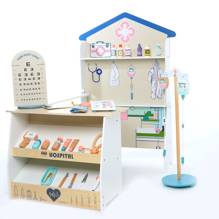 Игровой набор медика «Помощь» 34,5×14,5×78 см 51890