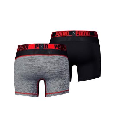 Трусы мужские шт Puma Active Grizzly Melange Boxer 2P Packed