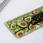 Линейка-шейкер Avocado, жидкие блестки - Фото 3