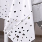 Скатерть «Звёзды» 137×183 см, цвет серебро - фото 7776561