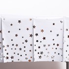 Скатерть «Звёзды» 137×183 см, цвет серебро - Фото 4