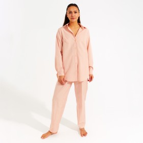 Брюки женские MINAKU: Home collection цвет персиковый, р-р 46 7310916