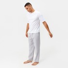 Комплект мужской (футболка, брюки) MINAKU: Home collection цвет серый, р-р 50 - фото 26312318