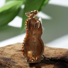 Брошь «Ёжик» с бабочкой, цветная в золоте - Фото 2