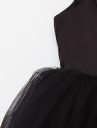 Платье нарядное для девочки MINAKU: PartyDress, однотонное, чёрное, рост 110 см - Фото 10