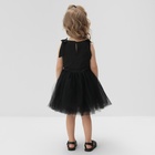 Платье для девочки MINAKU: PartyDress цвет чёрный, рост 110 - Фото 4